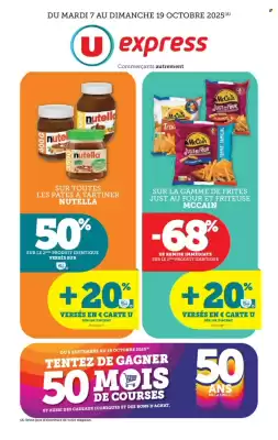 Catalogue U Express (valable jusqu'au 19-10)
