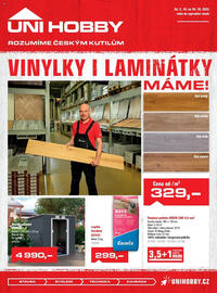 Uni Hobby leták Strana 1
