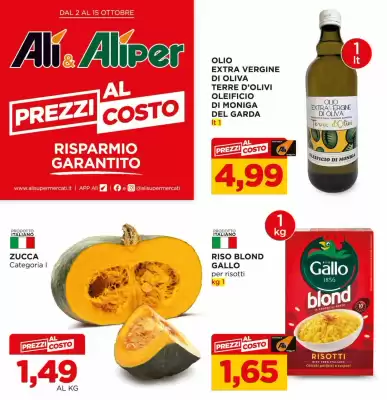 Volantino Alì Supermercati (valido fino al 15-10)