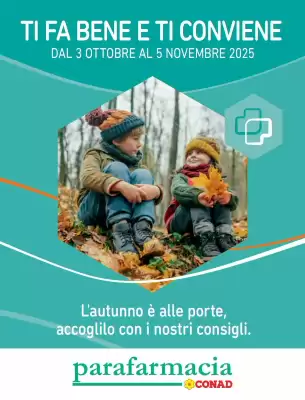 Volantino Parafarmacia Conad (valido fino al 5-11)
