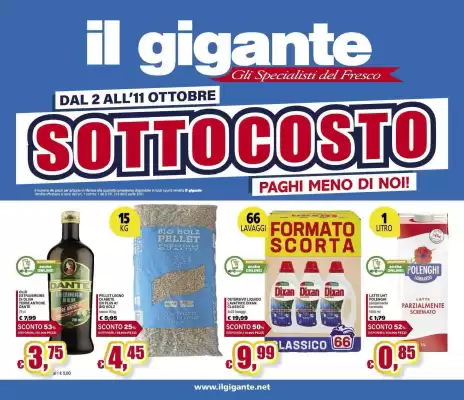 Volantino Il Gigante (valido fino al 11-10)