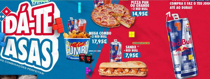 Folheto Domino's Pizza Página 1