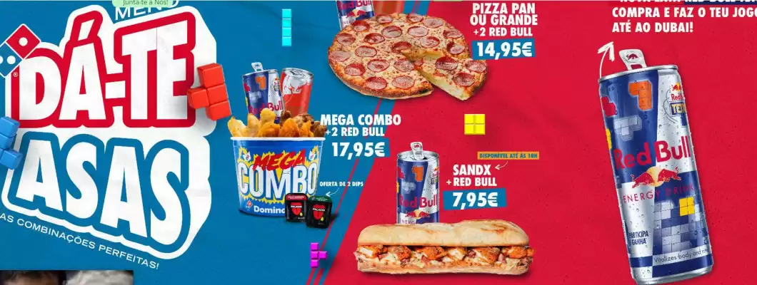 Folheto Domino's Pizza (válido até 14-10)