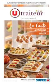 Catalogue Super U | Carte traiteur page 1