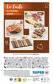 Catalogue Super U | Carte traiteur page 44