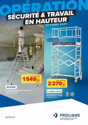 Catalogue Prolians (valable jusqu'au 31-10)