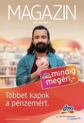 DM akciós újság (érvényes eddig: 15-10)