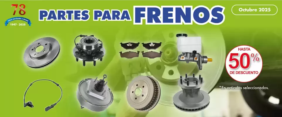 Catálogo Refaccionaria California (válido hasta 31-10)