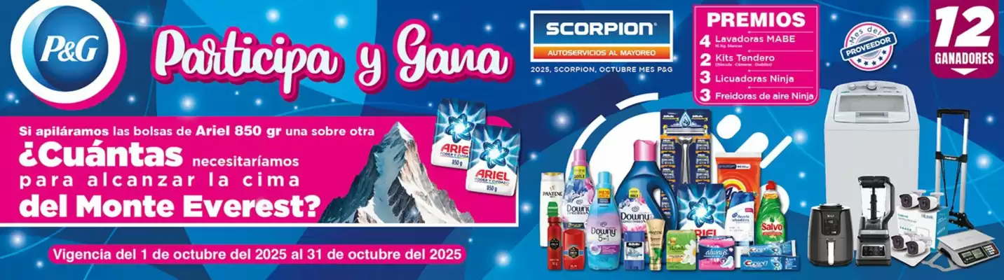 Folleto Scorpion (válido hasta 31-10)