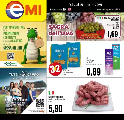 Volantino Emi Supermercati (valido fino al 15-10)