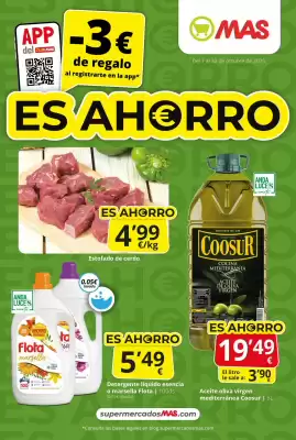 Folleto Supermercados MAS (válido hasta el 30-10)