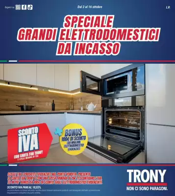 Volantino Trony (valido fino al 16-10)