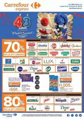 Folleto Carrefour Express (válido hasta 7-10)
