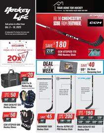 Hockey Life flyer week 40 Page 1