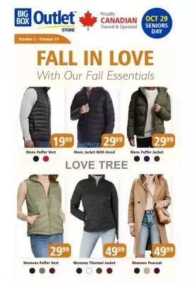 Big Box Outlet Store flyer (valid until 9-10)