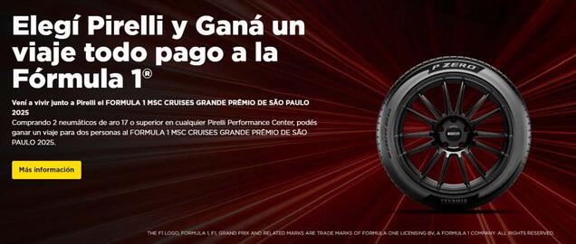 Catálogo Pirelli Página 1