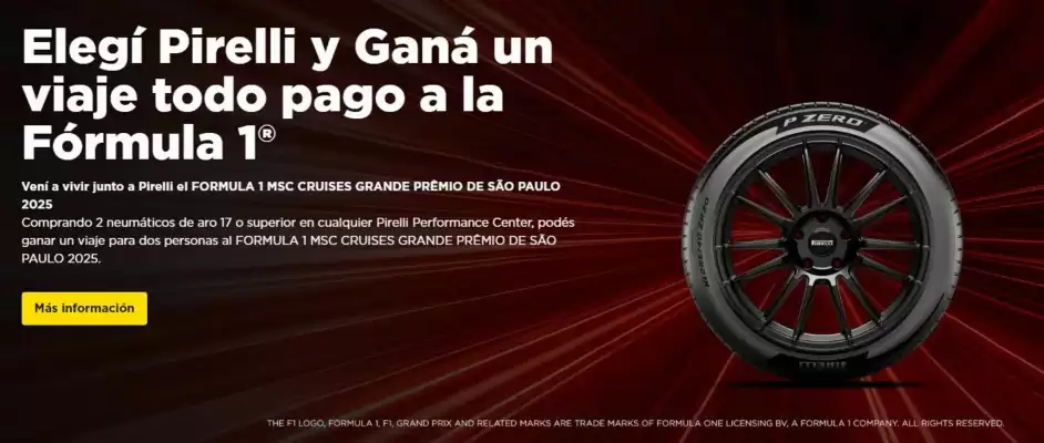 Catálogo Pirelli (válido hasta 25-10)