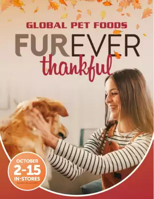 Global Pet Foods flyer (valid until 9-10)