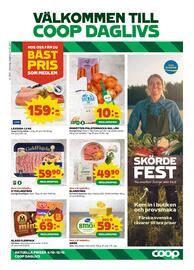 Coop Daglivs reklamblad vecka 41 Sida 1
