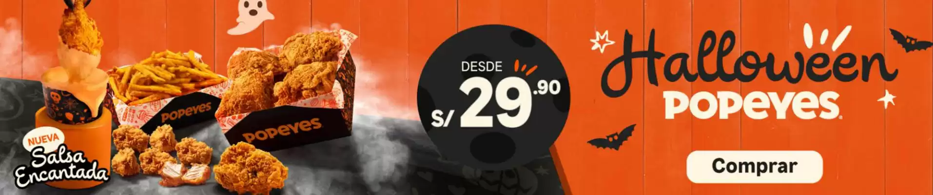 Catálogo Popeyes (válido hasta 31-10)