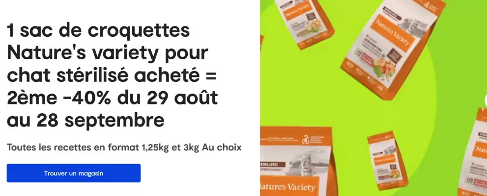 Catalogue Côté Nature (valable jusqu'au 19-10)