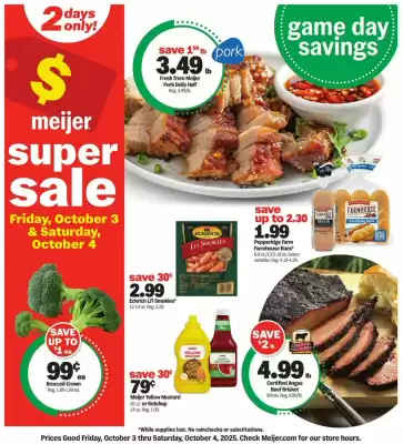 Meijer weekly ad