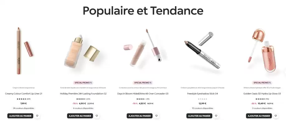 Catalogue Kiko (valable jusqu'au 26-10)