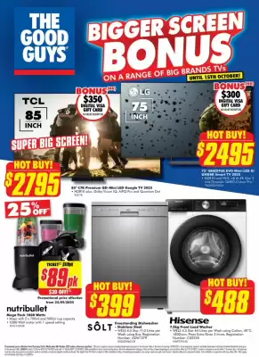The Good Guys catalogue (valid until 8-10)