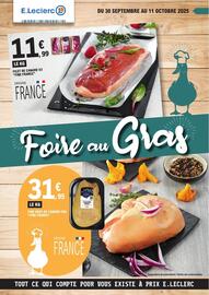 Catalogue E.Leclerc | FOIRE AU GRAS page 1