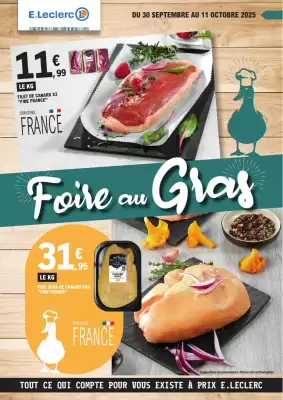 Catalogue E.Leclerc (valable jusqu'au 11-10)