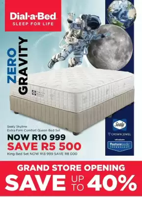 Dial a Bed catalogue (valid until 31-10)