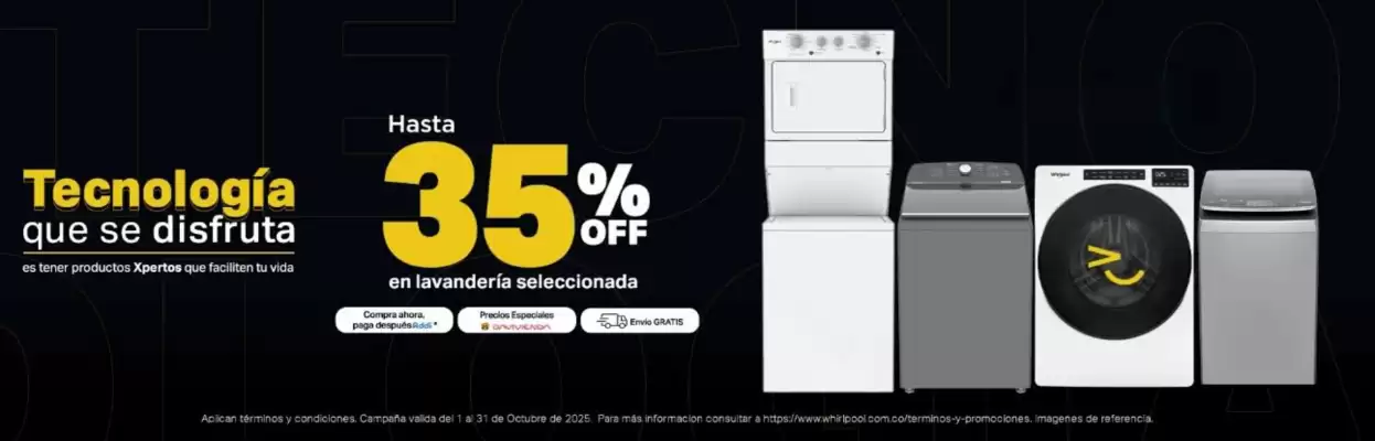 Catálogo Whirlpool (válido hasta 31-10)