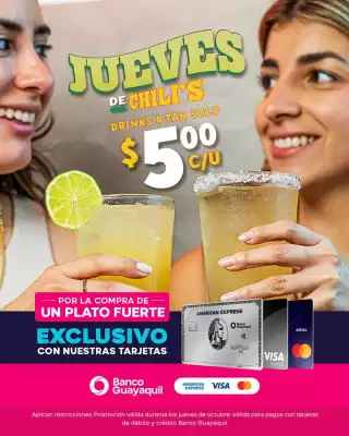 Catálogo Chili's (válido hasta 30-10)