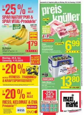 Maximarkt Flugblatt (gültig bis 4-10)