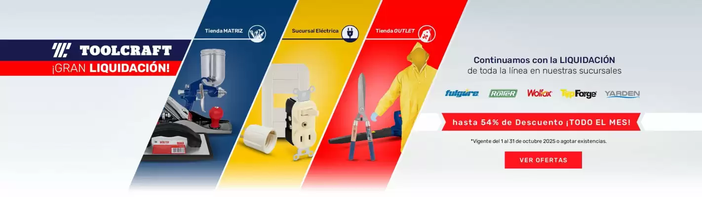 Catálogo El Gran Tlapalero (válido hasta 31-10)