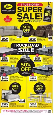 Leon's flyer (valid until 17-10)