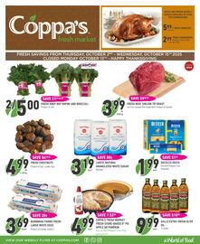 Coppa's Fresh Market flyer week 40 Page 1