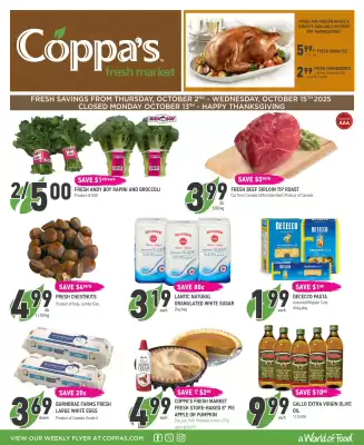 Coppa's Fresh Market flyer (valid until 8-10)
