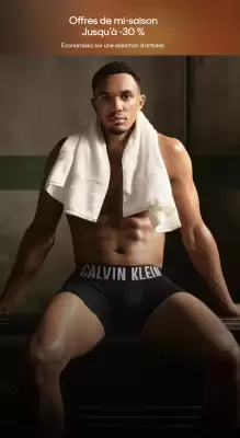 Catalogue Calvin Klein (valable jusqu'au 31-10)