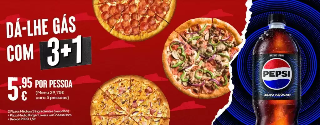 Folheto Pizza Hut (válido até 15-10)