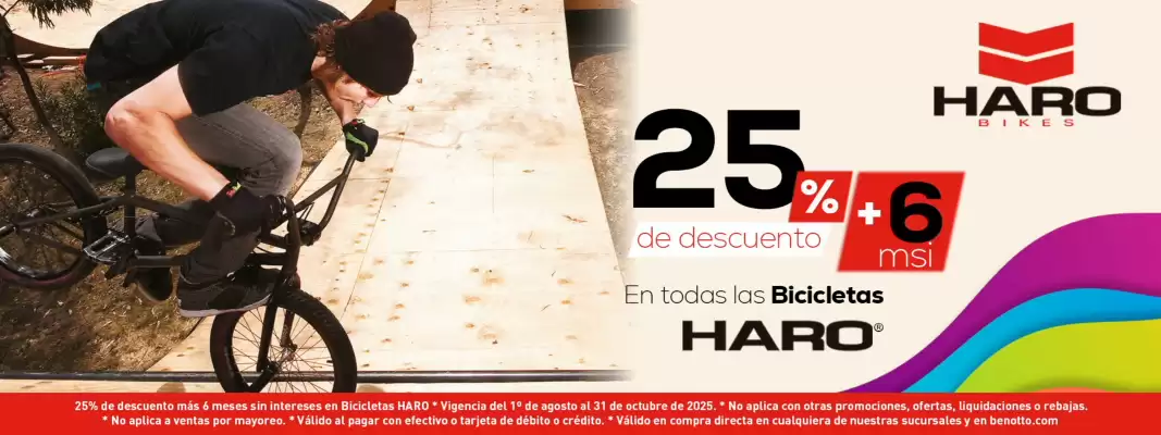Catálogo Benotto (válido hasta 31-10)