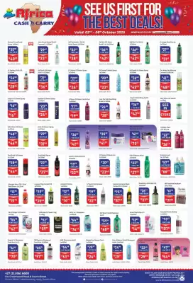 Africa Cash and Carry catalogue (valid until 8-10)