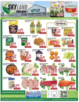 Skyland Foodmart flyer (valid until 10-10)