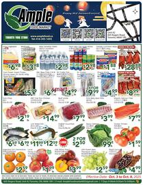 Ample Food Market flyer week 40 Page 1