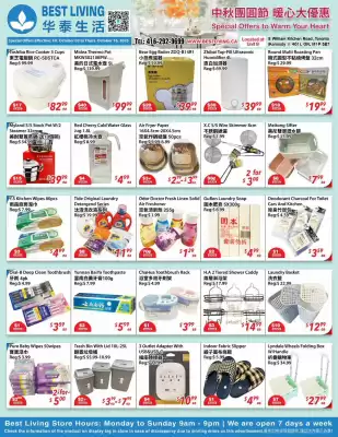 Best Living flyer (valid until 9-10)