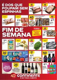 Folheto Continente | Fim de Semana Página 1