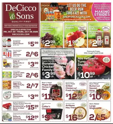DeCicco & Sons weekly ad