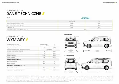 Opel gazetka | Combo electric Strona 19