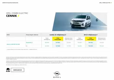 Opel gazetka | Combo electric Strona 7