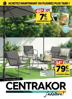 Catalogue Centrakor (valable jusqu'au 14-10)